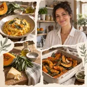 Ritratto di Giulia Mancinelli in una cucina luminosa